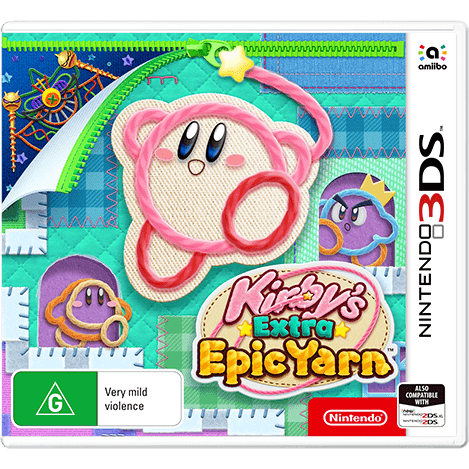 kirby's epic yarn gamecube controller